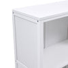 3 Tier Bamboo Wooden Bookcase Shelving Display Storage Shelf Unit Furniture