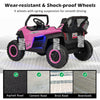 Costway Kids Electric Ride On Car 2-Seater 12V Battery Powered UTV-Pink