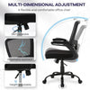 Mesh Office Chair Desk Chair Swivel Chair Computer Chair with Armrests