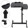 Black Portable Laptop Desk Adjustable Table Stand Lap Sofa Bed Notebook Tiltable