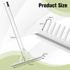 Landscape Rake Heavy-Duty Aluminum Leaf Rake 36-Tine Garden Yard Rake 91 cm Head