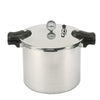 22L Larger Pressure Cooker Commercial Pressure Canner Pot W/Pressure Gauge