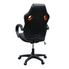 Office Chair Ergonomic Gaming Chair Height Adjust with Armrest PU Leather Seat