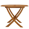 Folding Garden Table Outdoor Dining Table Side Table Solid Wood Acacia vidaXL