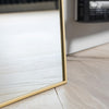 Mirror X Large Full Length Wall Rectangle Gold Frame Leaner Mirror 200cm x 80cm