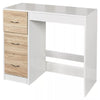 3 Drawer Wooden Bedroom Dressing Computer Work Table Desk Jewellery Office Unit