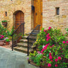 Iron Handrail Picket 4 or 5 Steps Stair Railing Hand Rail for Outdoor Garden UK
