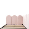 Panel Plush Velvet Upholstered Daybed 3ft Single Sofa Bed with Storage Drawers
