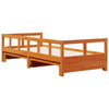 Daybed without Wax Brown 90x200 Solid Wood Pine B3H8