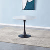 Round Pedestal Dining Table Kitchen Dinner Furniture Home Office Coffee Table