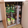 Blind Corner Pull Out Larder Kitchen Pantry Cupboard Cabinet Storage Organiser