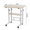 Height Adjustable Mobile Notebook Computer Desk Laptop Table Sofa Bed Tray Stand