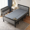 3FT Folding Single Guest Bed Padded Fold Up Metal Framed Sleeper Dormitory UK