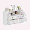 10 Drawers Chest of Drawers Bedside Cabinet Storage Bedroom Furniture Non-woven