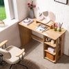 Computer Desk Study Table Writing Shelves Home Office Wooden Workstation Laptop