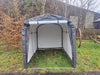 Garden Storage Shelter Bike Shed Log Store Bicycle Tent L: 2.2 xW: 1.55 xH: 1.6m