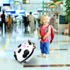 Kids Rolling Luggage Hard Shell Cabin Luggage Kids Carry On Spinner Suitcase