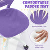 Ergonomic Children Study Chair Kids Desk Chair Adjustable Mesh Chair-Purple