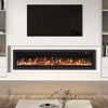 Modern 70 inch Insert/ Wall Mounted LED Fireplace Electric Inset Fire 9 Color UK