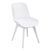 Set of 4 Kitchen Office Modern Chairs Hollow Backrest Dining Room Furniture