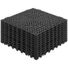 Interlocking Drainage Floor Mat 12" x 12" PVC Non-Slip Floor Tiles 12 Pack