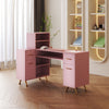 Professional Manicure Table Salon Nail Station Beauty Desk with Nailpolish Shelf