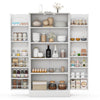 Kitchen Storage Cabinet Freestanding Buffet Cupboards Sideboard with 2 doors