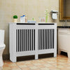 High Gloss Radiator Cover Wood Frame Cabinet Stand Vents Shelf Bedroom Hallway