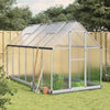 Greenhouse with Base Frame 334x169x202 Aluminium W9C4
