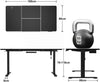 Electric Standing Desk 160X80Cm with USB Charging Height Adjustable Desk with De