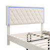 UPHOLSTERED BED WITH 2 DRAWERS STORAGE BED FRAME DOUBLE FOR ADULTS, TEENAGERS