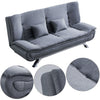 3 Seater Sofas Settee Corner Double Sleeper Sofa Bed Recliner Couch Sofabed Grey