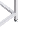 Computer Desk Office Study Workstation Metal Legs Home Corner Table Stand MDF