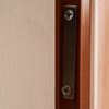 Folding Door PVC Internal Accordion Concertina Sliding Door Brown Ivory White
