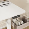 Electric Standing Desk Height Adjustable Sit to Stand Table Office 140cm White