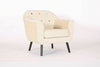 Sofa Modern Scandinavian Bucket Tub Chair Seat Modern Armchair Fabric 2 3 Seater
