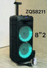 Ultra Bass Portable Bluetooth Trolley Speaker With Microphone