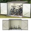 Outdoor Garden Storage Shed Galvanized Steel Bicycle Shed for Bike 4 Bike Lane