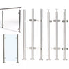 Balustrade Glass Panels 10mm Toughened 316 Stainless Steel Posts Railing Decking