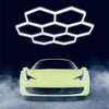 7 Grid Led Hexagon Lights Customize System Honeycomb Light for Garage Home Lamp