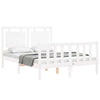 Tidyard Bed Frame Bed Base with Headboard & Storage Underneath Bedroom C1T7