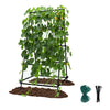 176cm Outdoor Vertical Plant Stand A-Frame Garden Trellis for Cucumber