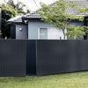 Slat Wind Panel 6FT PVC Screening Fencing 200 x 300 cm Garden Privacy Fence Mat