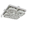 LED Ceiling Light Crystal Droplet Pendant Lamp Chandelier Bedroom Living Room
