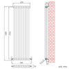 Traditional Radiator 2 3 Column Horizontal Vertical Cast Iron Style Vintage Rads