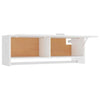 Wardrobe White 100x32.5x35 cm Engineered Wood vidaXL