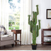 150cm Large Artificial Cactus in Pot Fake Garden Outdoor Plant Home Office Decor