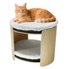 2-Level Cat House Pet Cat Bed Bunk Sleeping Snuggle Condo House Fluffy Cushion