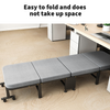 Folding Single Bed Fold Up Portable Guest Sleeper Rollaway Steel Framed Portable