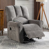 Electric Riser Recliner Chair Adjustable Bed Message Sofa Armchair w/ Cup Holder